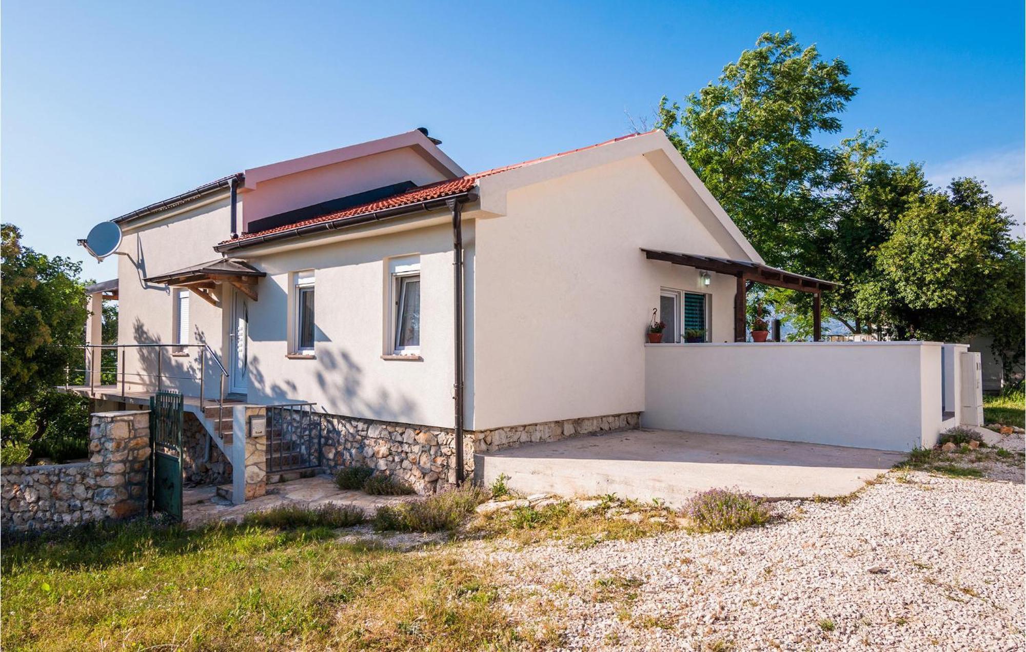 Nice Apartment In Vinjerac With Kitchen Bagian luar foto